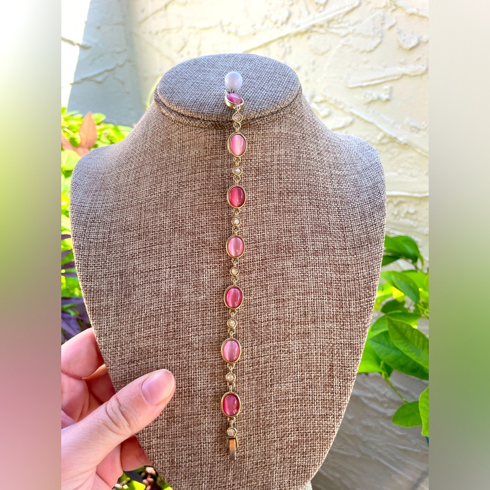 Bubblegum and Bling Inspired Bracelet